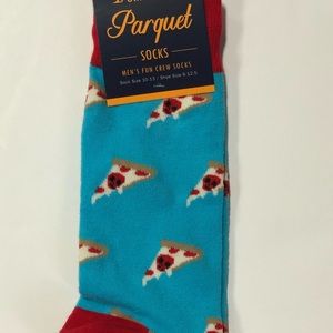 Parquet men’s food printed socks.